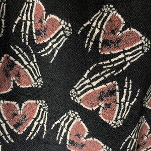 DISCONTINUED Harley-Davidson Skeleton Heart oversized scarf